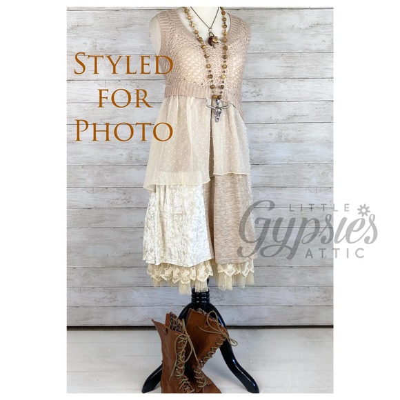 Ryu 70s Shag and Mixed Media Tunic - Picture 6 of 10